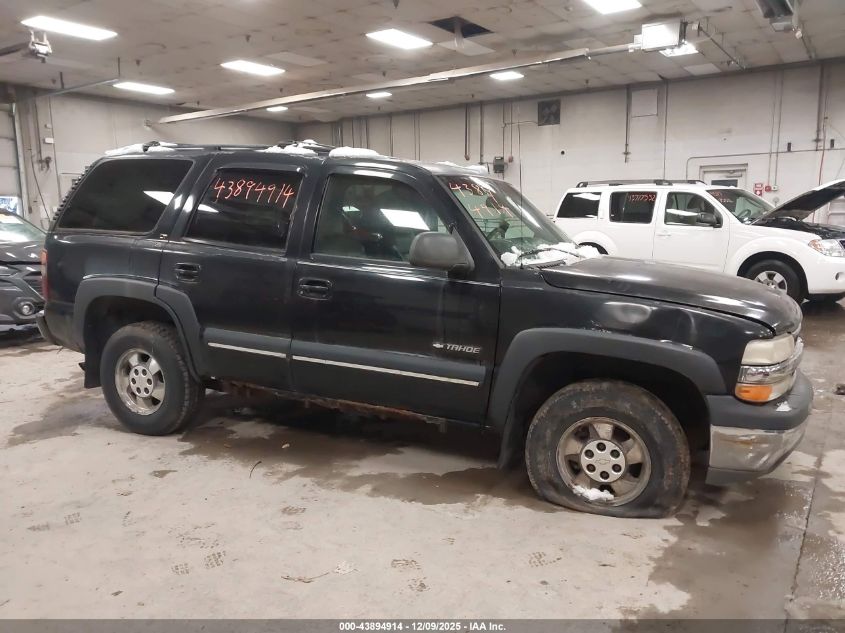 2002 Chevrolet Tahoe Lt VIN: 1GNEK13Z72J242434 Lot: 43894914