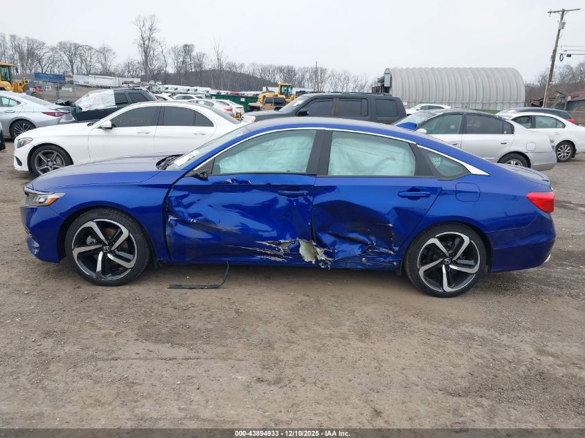 2020 Honda Accord Sport VIN: 1HGCV1F33LA148147 Lot: 43894933