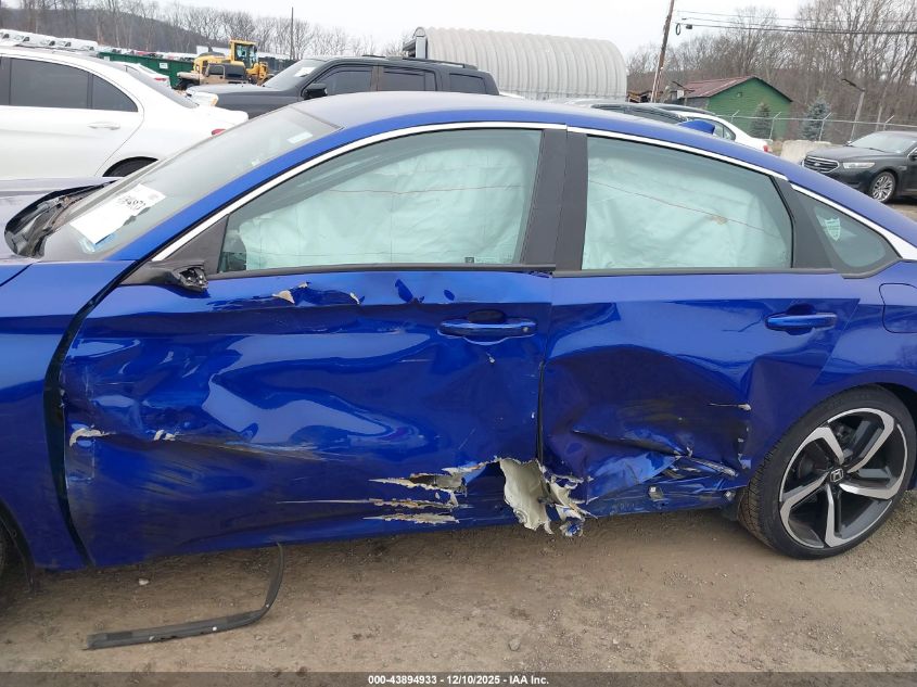 2020 Honda Accord Sport VIN: 1HGCV1F33LA148147 Lot: 43894933