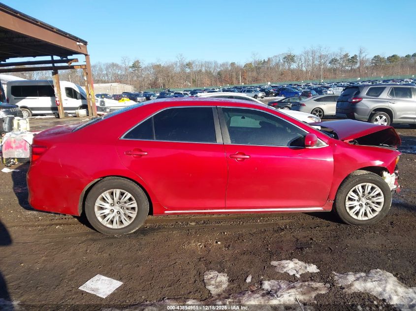 2012 Toyota Camry Le VIN: 4T4BF1FK1CR255275 Lot: 43894951