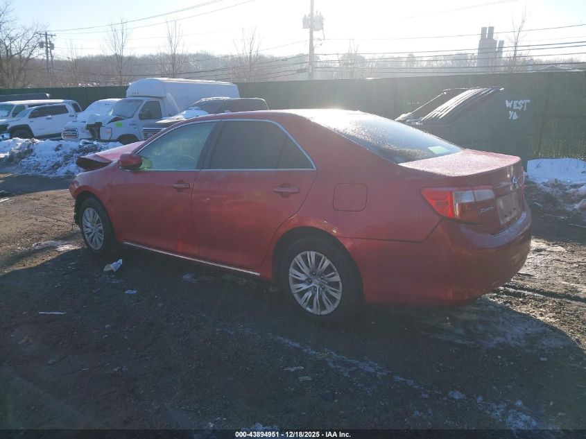 2012 Toyota Camry Le VIN: 4T4BF1FK1CR255275 Lot: 43894951