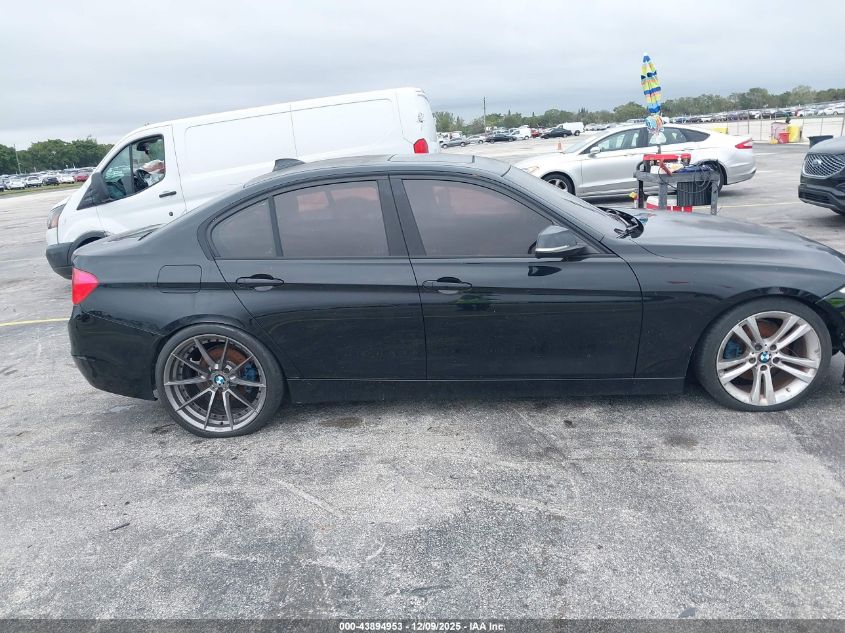 2014 BMW 328I VIN: WBA3A5G52ENP33537 Lot: 43894953