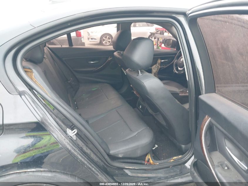 2014 BMW 328I VIN: WBA3A5G52ENP33537 Lot: 43894953