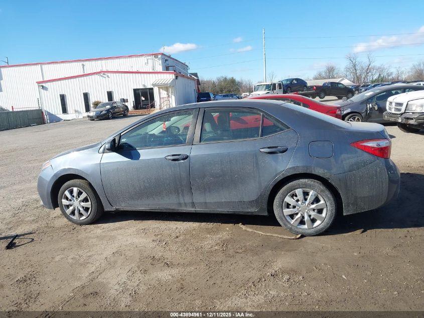 2015 Toyota Corolla L VIN: 2T1BURHE8FC299933 Lot: 43894961