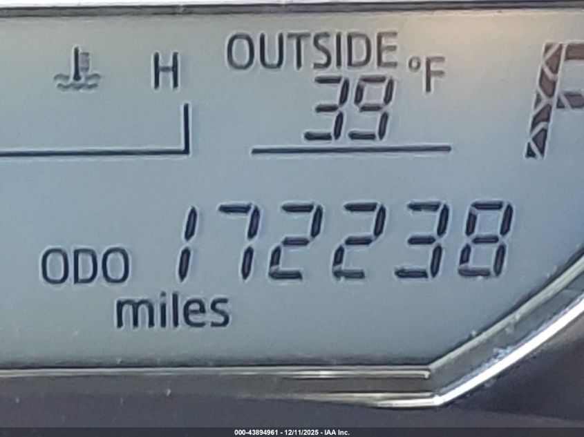 2015 Toyota Corolla L VIN: 2T1BURHE8FC299933 Lot: 43894961