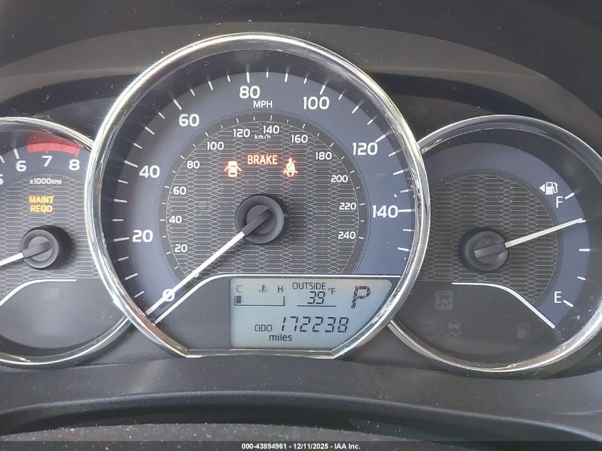 2015 Toyota Corolla L VIN: 2T1BURHE8FC299933 Lot: 43894961