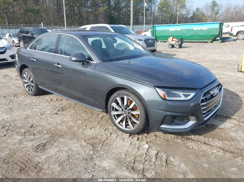 AUDI A4 PREMIUM 40 TFSI QUATTRO S TRONIC