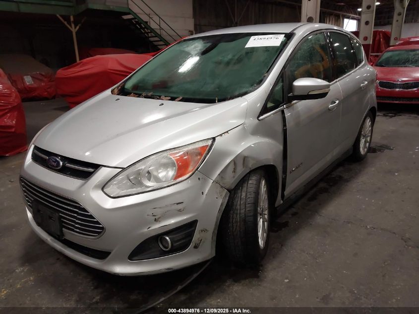 2013 Ford C-Max Hybrid Sel VIN: 1FADP5BU7DL528252 Lot: 43894976