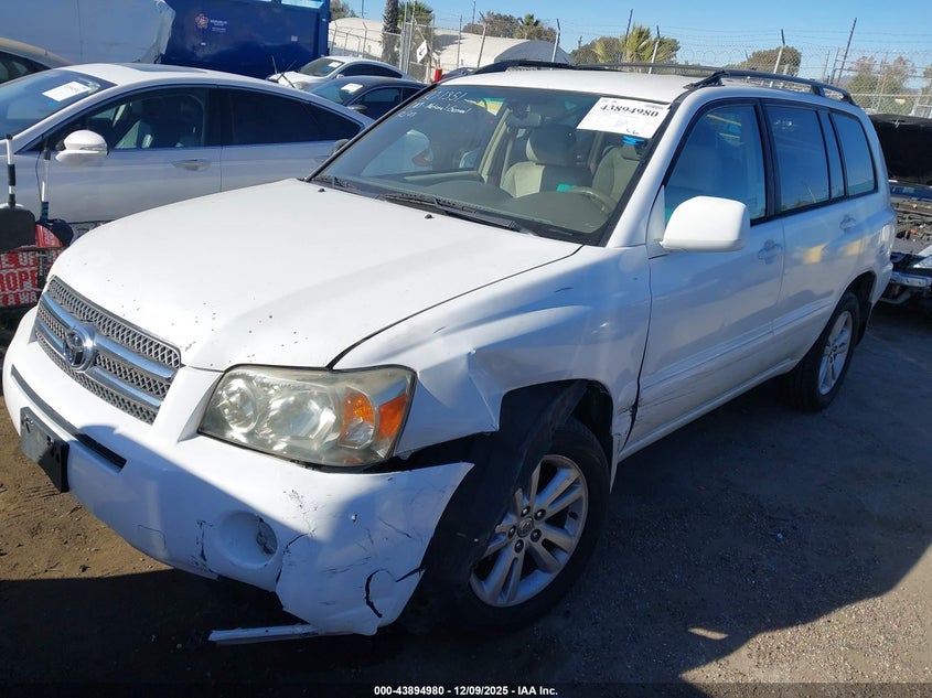 JTEDW21A160007076 2006 TOYOTA HIGHLANDER photo no. 2