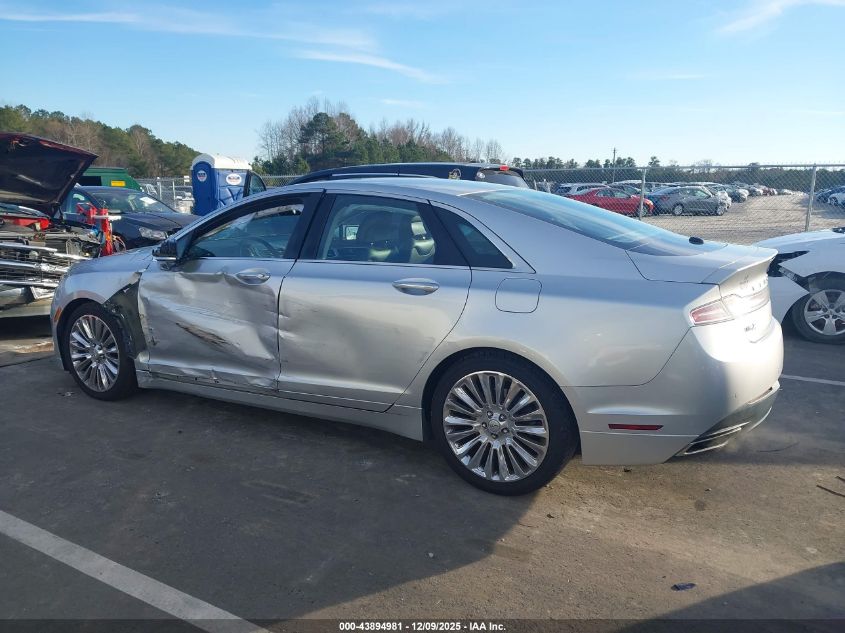 2013 Lincoln Mkz VIN: 3LN6L2J97DR802931 Lot: 43894981