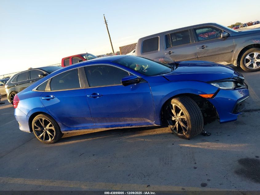 2020 Honda Civic Sport VIN: 19XFC2F89LE209436 Lot: 43895005