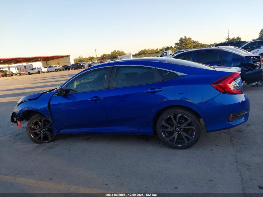 2020 Honda Civic Sport VIN: 19XFC2F89LE209436 Lot: 43895005