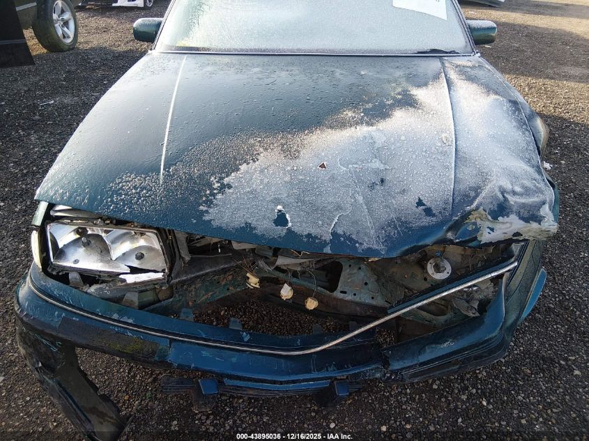 1995 Pontiac Grand Prix Se VIN: 1G2WJ52M2SF321014 Lot: 43895036