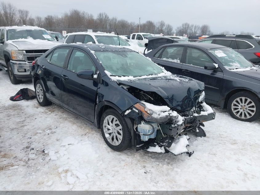 2018 Toyota Corolla Le VIN: 2T1BURHE2JC981652 Lot: 43895069