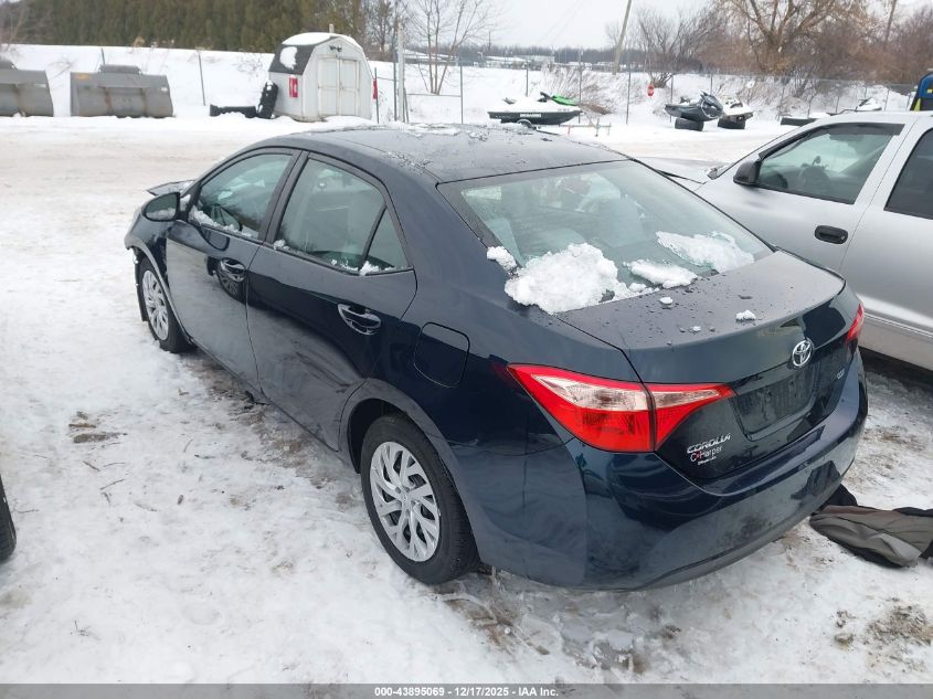 2018 Toyota Corolla Le VIN: 2T1BURHE2JC981652 Lot: 43895069