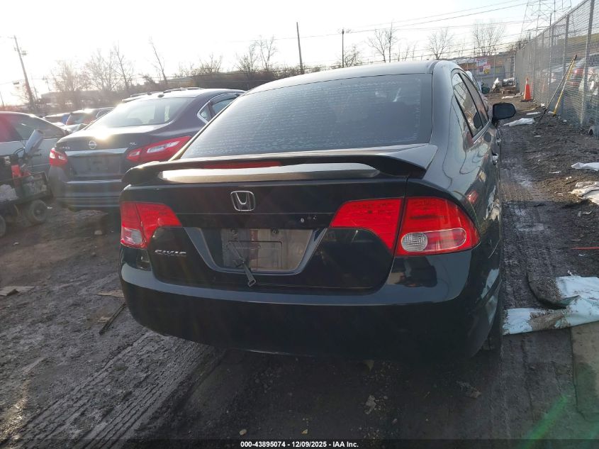 2008 Honda Civic Lx VIN: 1HGFA16508L051705 Lot: 43895074