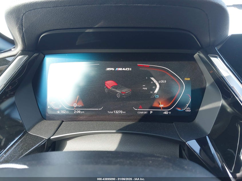 2022 BMW Z4 M40I VIN: WBAHF9C01NWX95899 Lot: 43895090