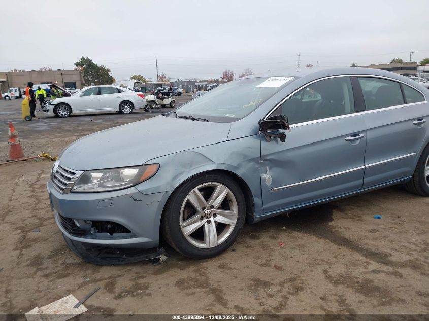 2013 Volkswagen Cc 2.0T Sport VIN: WVWBP7AN6DE568138 Lot: 43895094