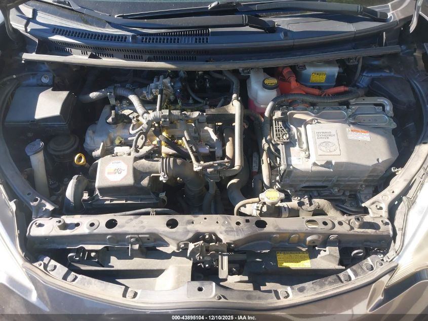 2012 Toyota Prius C One VIN: JTDKDTB36C1507313 Lot: 43895104