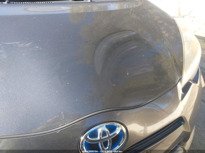 2012 Toyota Prius C One VIN: JTDKDTB36C1507313 Lot: 43895104