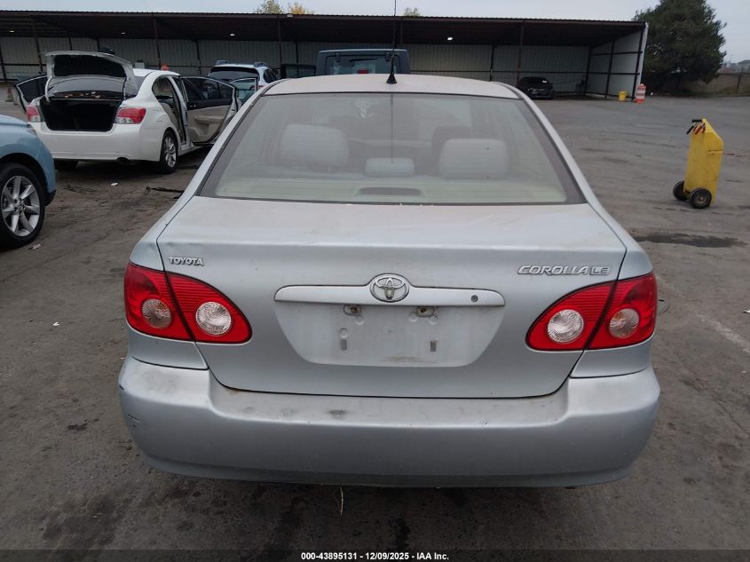 2006 Toyota Corolla Le VIN: 1NXBR32E16Z665222 Lot: 43895131