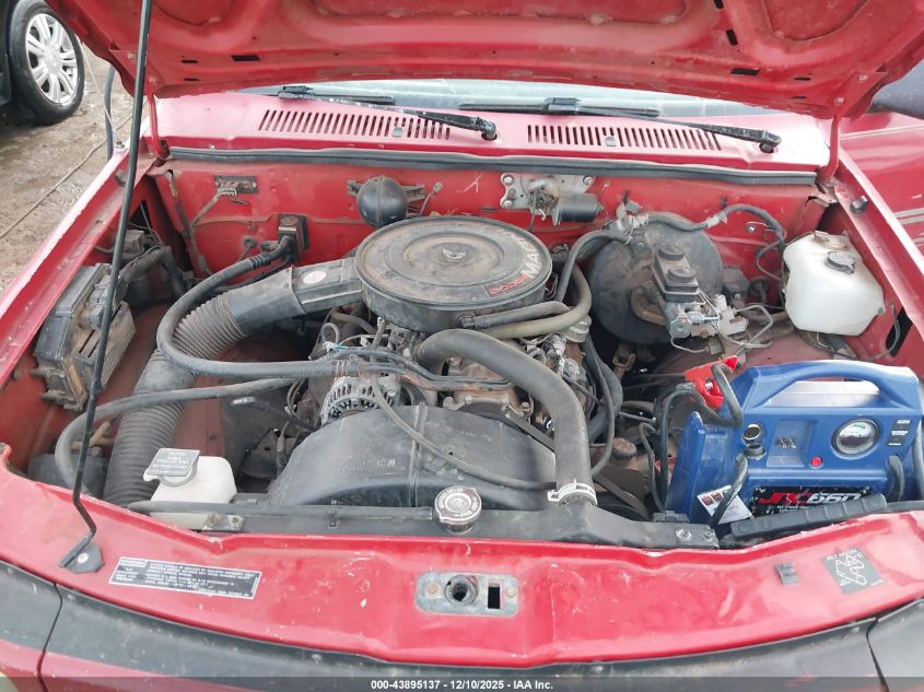 1993 Dodge Dakota VIN: 1B7FL26X0PS219119 Lot: 43895137