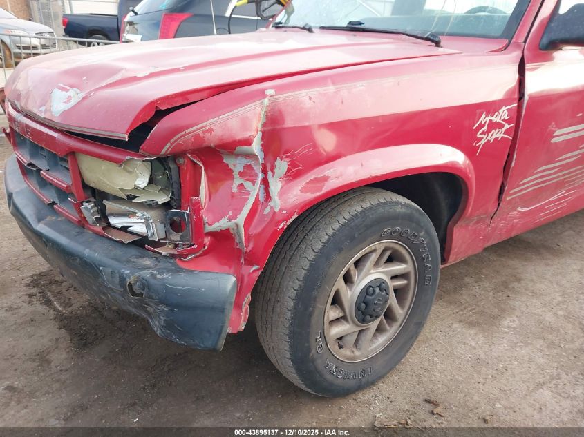 1993 Dodge Dakota VIN: 1B7FL26X0PS219119 Lot: 43895137