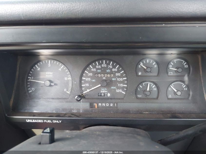 1993 Dodge Dakota VIN: 1B7FL26X0PS219119 Lot: 43895137