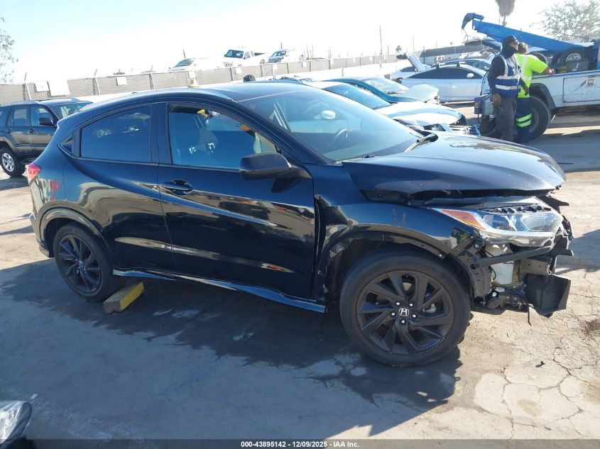 2022 Honda Hr-V 2Wd Sport VIN: 3CZRU5H1XNM705988 Lot: 43895142