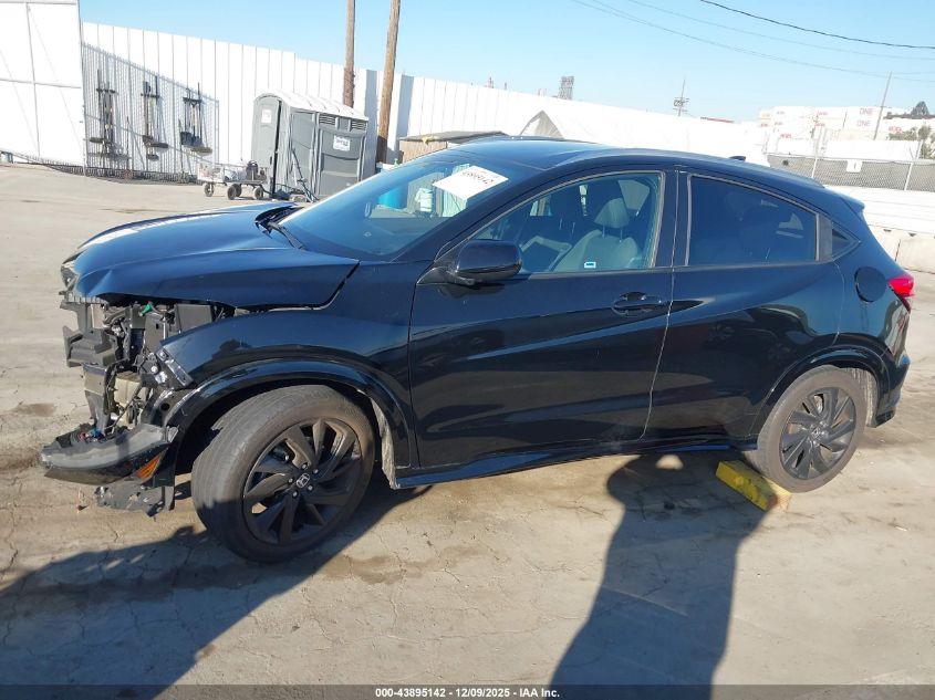 2022 Honda Hr-V 2Wd Sport VIN: 3CZRU5H1XNM705988 Lot: 43895142