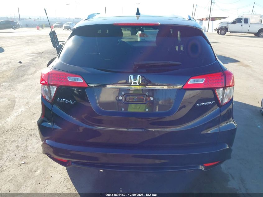 2022 Honda Hr-V 2Wd Sport VIN: 3CZRU5H1XNM705988 Lot: 43895142