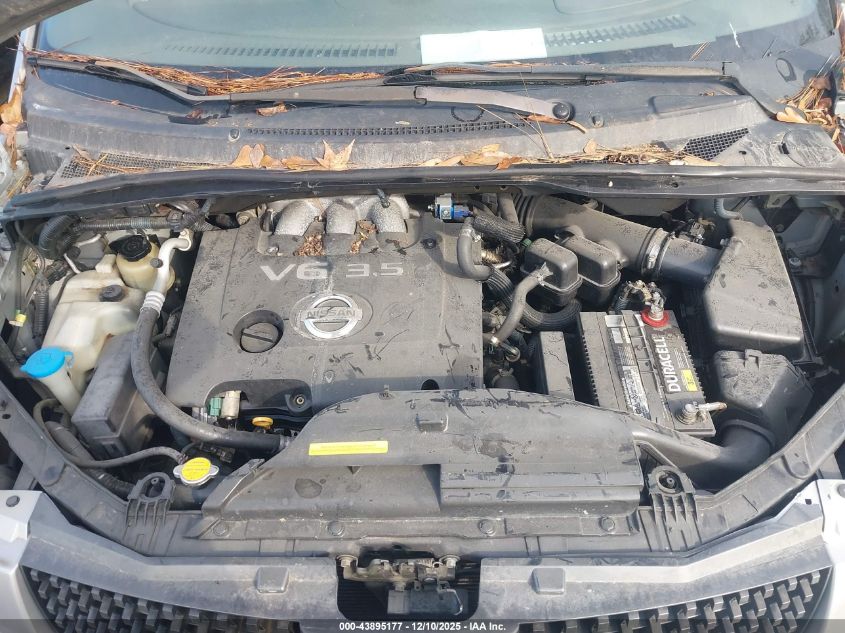 2004 Nissan Quest 3.5 Sl VIN: 5N1BV28U34N310399 Lot: 43895177