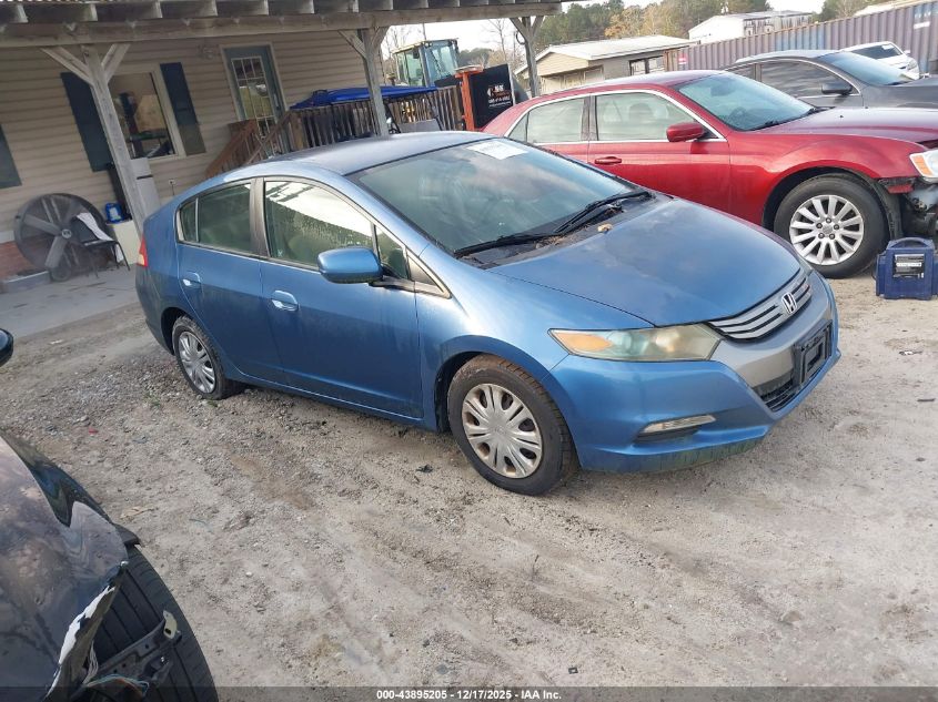 2010 Honda Insight Lx VIN: JHMZE2H5XAS038795 Lot: 43895205