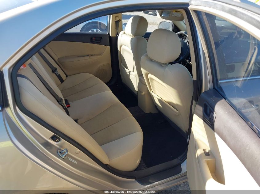 2009 Hyundai Sonata Gls VIN: 5NPET46C49H475012 Lot: 43895206