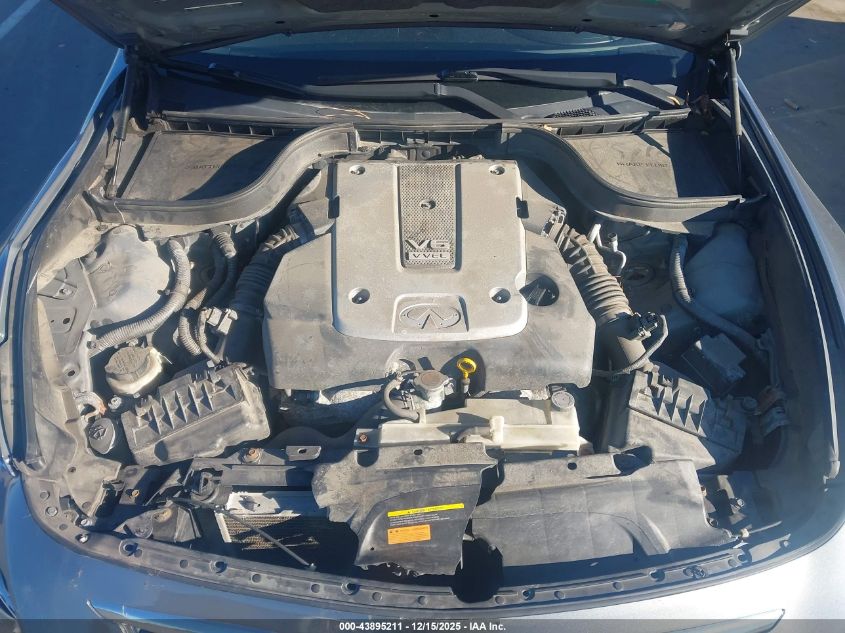 2013 Infiniti G37X VIN: JN1CV6AR0DM764186 Lot: 43895211