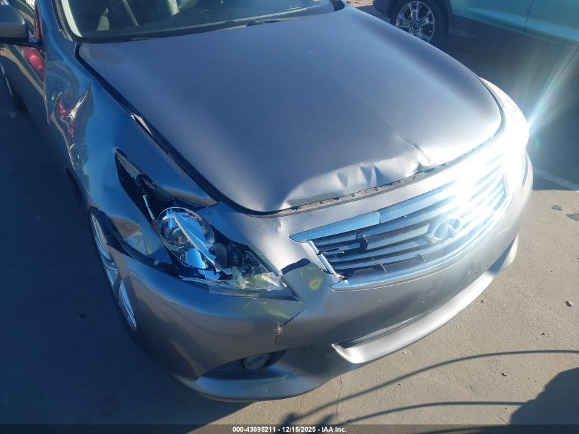 2013 Infiniti G37X VIN: JN1CV6AR0DM764186 Lot: 43895211