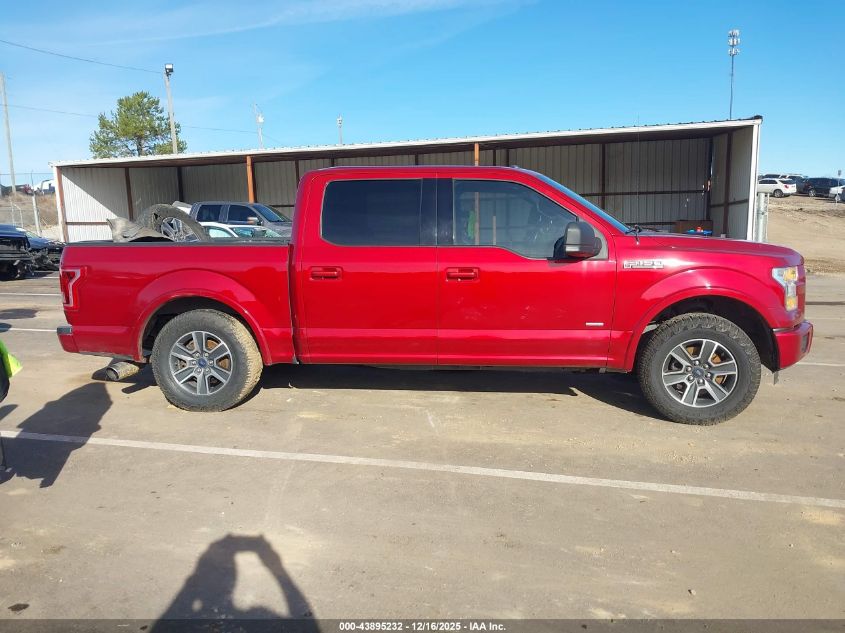 2015 Ford F-150 Xlt VIN: 1FTEW1CPXFKF12316 Lot: 43895232