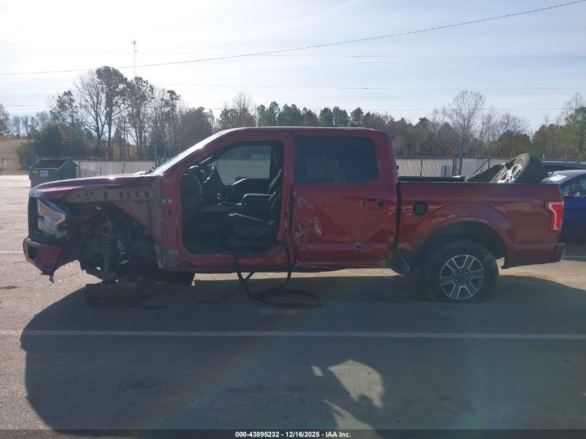 2015 Ford F-150 Xlt VIN: 1FTEW1CPXFKF12316 Lot: 43895232