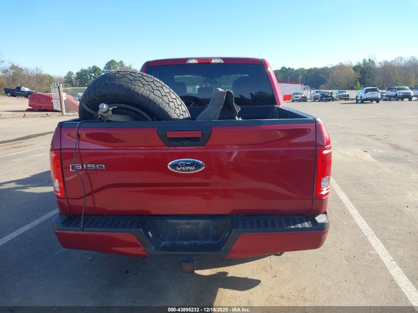 2015 Ford F-150 Xlt VIN: 1FTEW1CPXFKF12316 Lot: 43895232