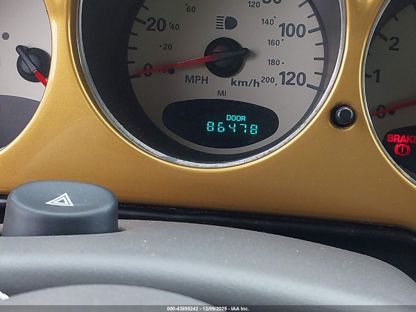 2002 Chrysler Pt Cruiser Limited VIN: 3C8FY68B82T351934 Lot: 43895242