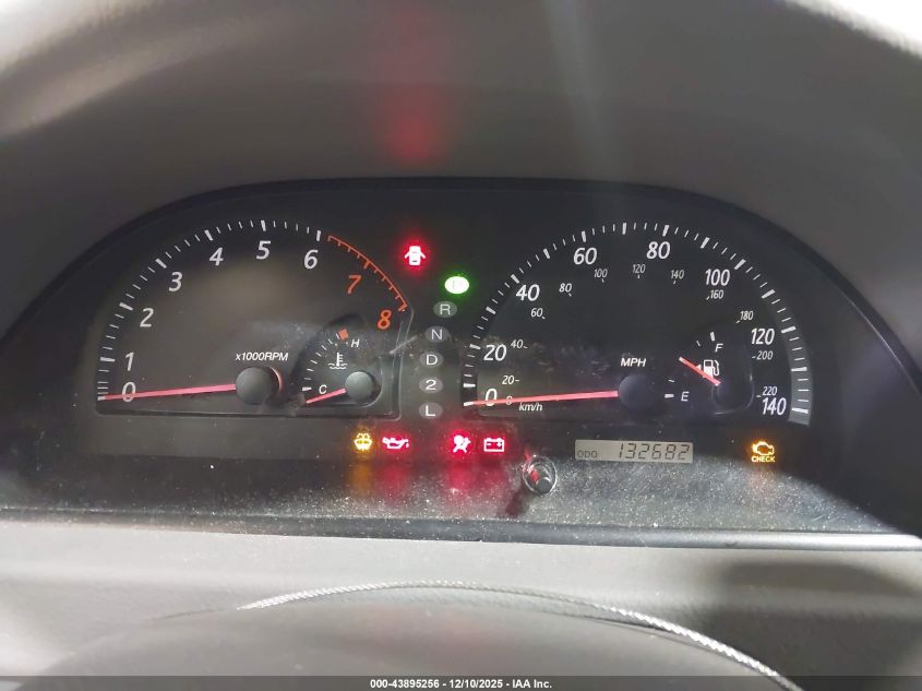 2002 Toyota Camry Xle V6 VIN: 4T1BF30K12U531578 Lot: 43895256