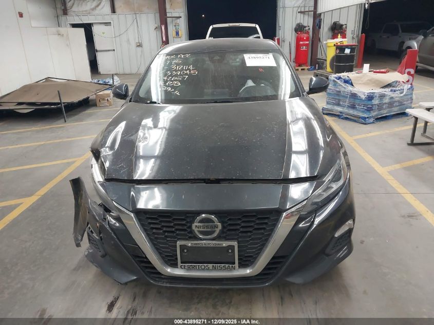 2022 Nissan Altima Sv Fwd VIN: 1N4BL4DVXNN312114 Lot: 43895271