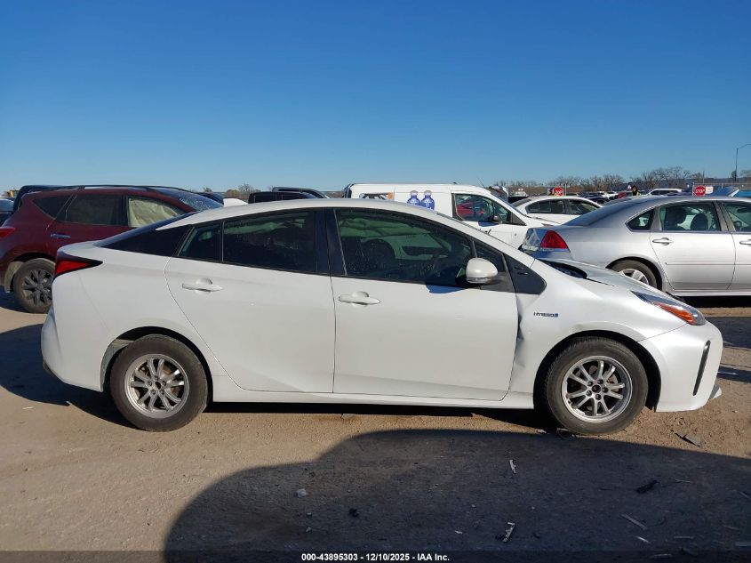 2022 Toyota Prius L VIN: JTDKAMFU5N3162039 Lot: 43895303