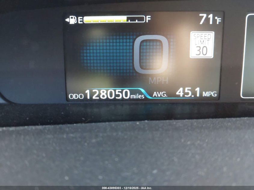 2022 Toyota Prius L VIN: JTDKAMFU5N3162039 Lot: 43895303