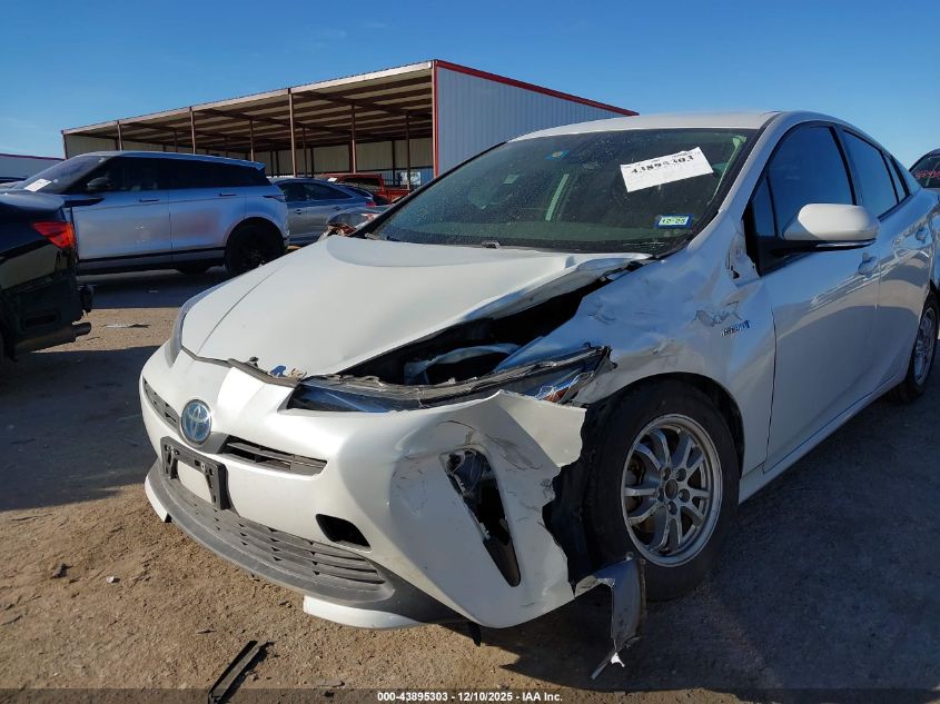 2022 Toyota Prius L VIN: JTDKAMFU5N3162039 Lot: 43895303