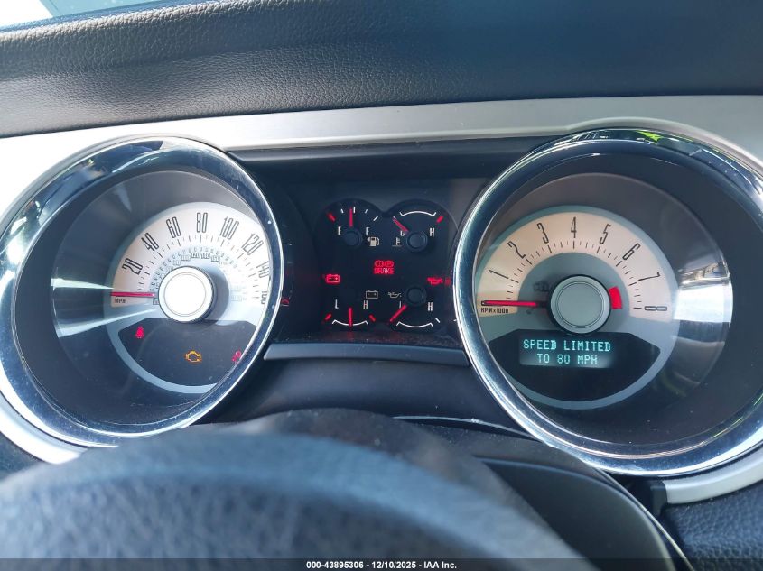 2011 Ford Mustang V6 Premium VIN: 1ZVBP8AM4B5169770 Lot: 43895306