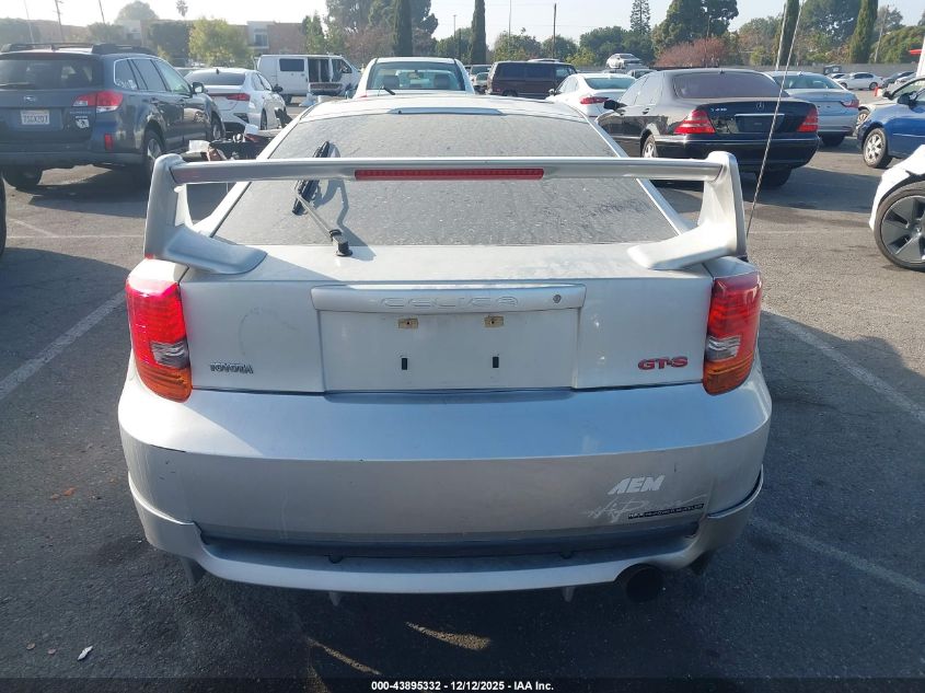 2001 Toyota Celica Gts VIN: JTDDY32T410051800 Lot: 43895332