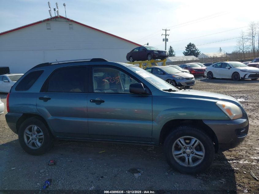 2007 Kia Sportage Lx V6 VIN: KNDJF723777419614 Lot: 43895335