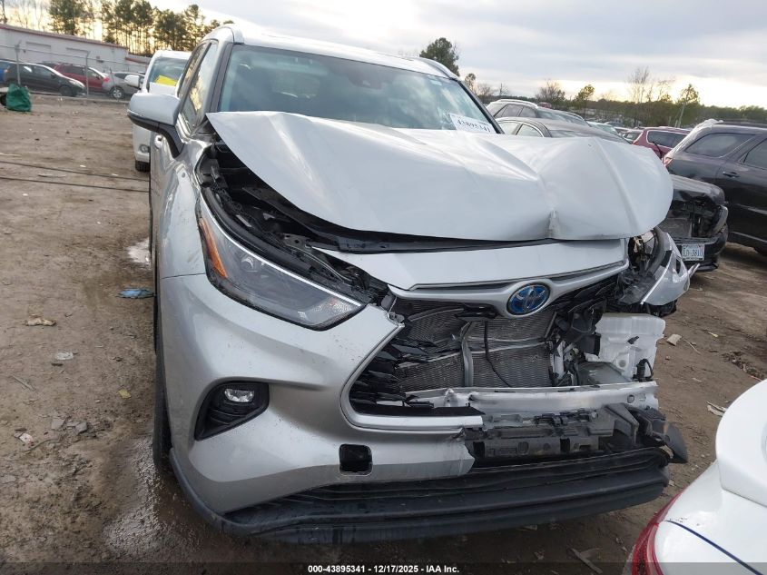 2023 Toyota Highlander Hybrid Xle VIN: 5TDKBRCH7PS119373 Lot: 43895341