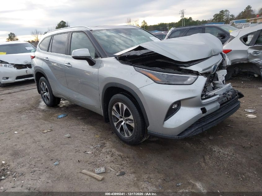 2023 Toyota Highlander Hybrid Xle VIN: 5TDKBRCH7PS119373 Lot: 43895341